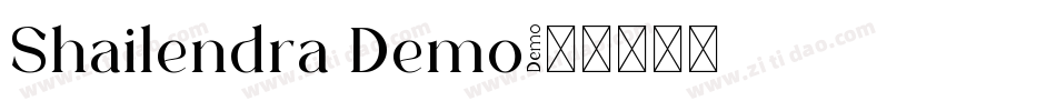 Shailendra Demo字体转换